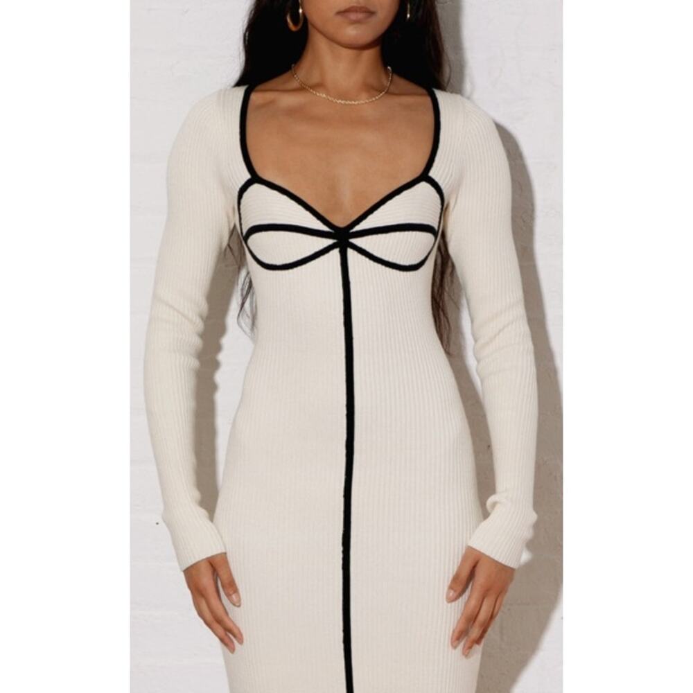 Mara Hoffman + Net Sustain Lucienne Ribbed Organic Cotton-blend Midi Dress XS - Picture 16 of 16